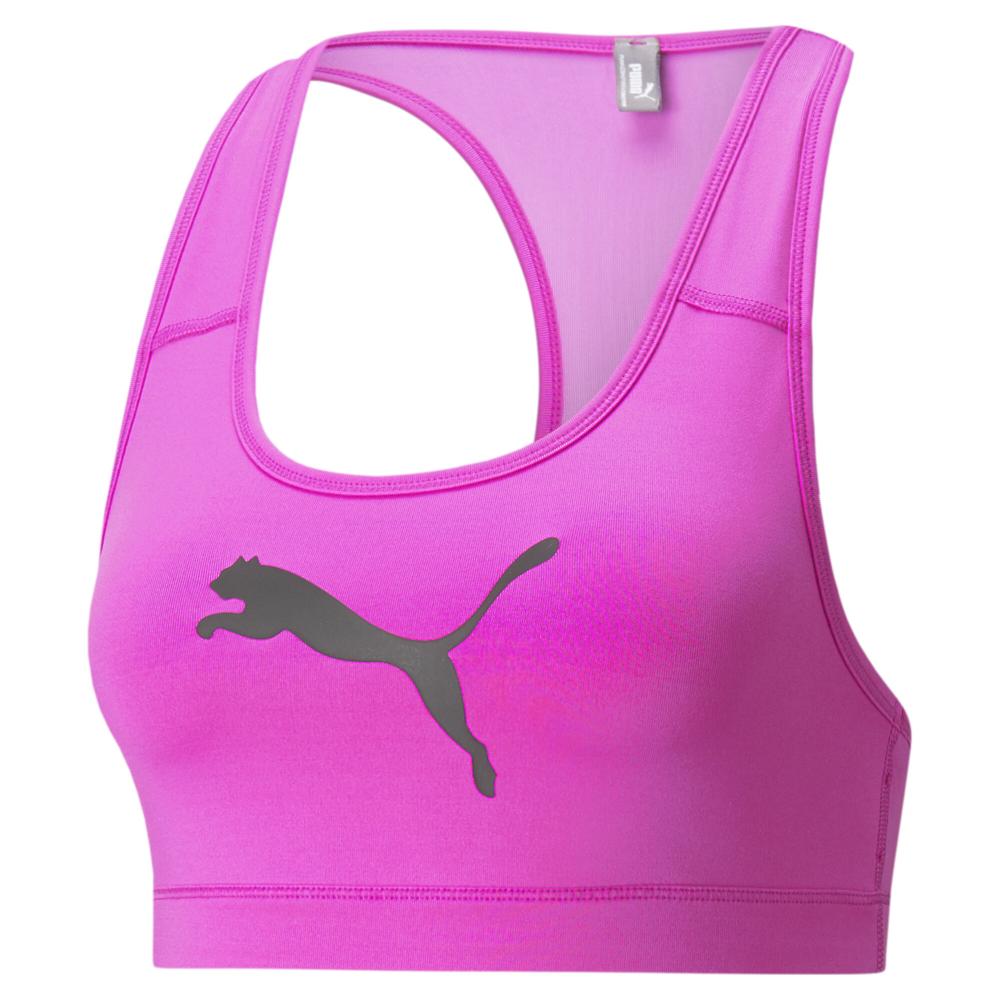 Brassière Fuschia Femme Puma Mid Impact 4keeps pas cher