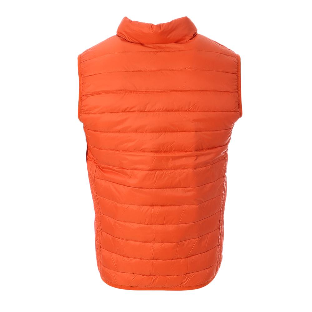 Doudoune Sans Manches Orange Homme Schott OAKLANDVRS vue 2