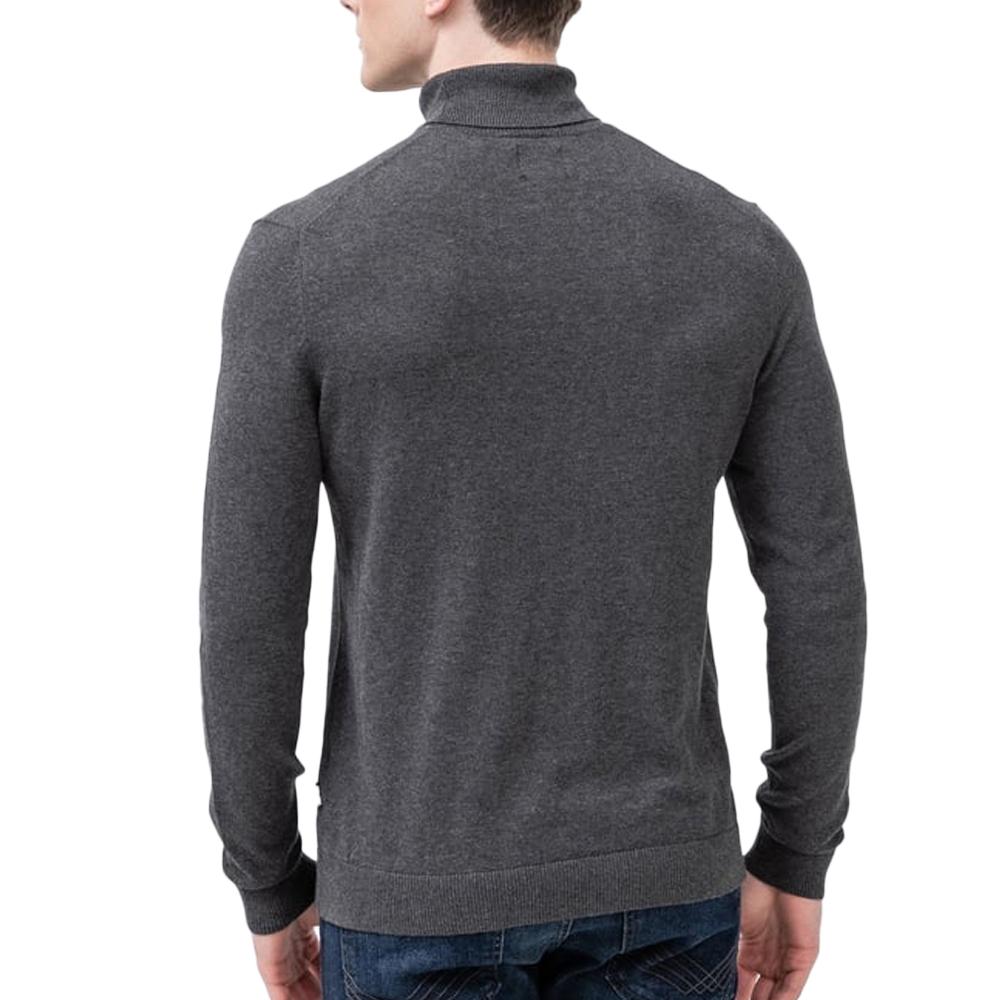 Pull Gris Homme Only & Sons Roll vue 2