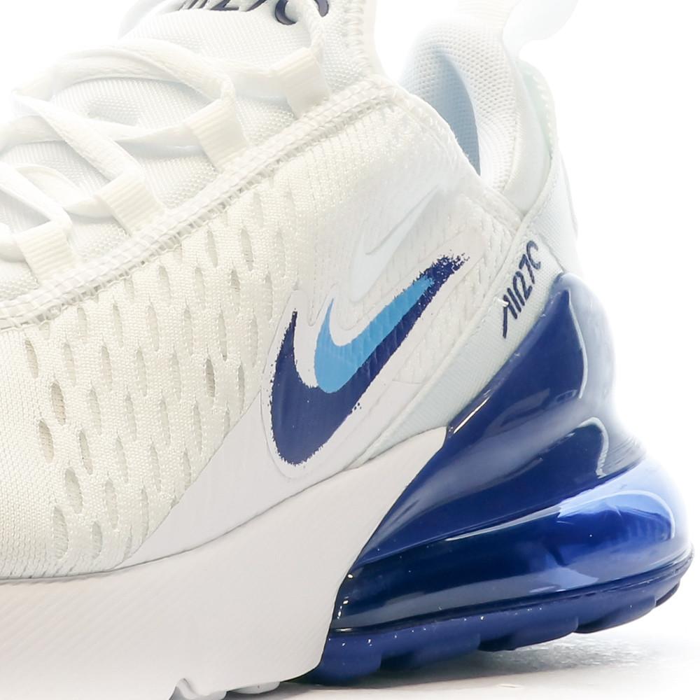 Baskets Blanches Bleu Homme Nike Air Max 270 Espace des marques