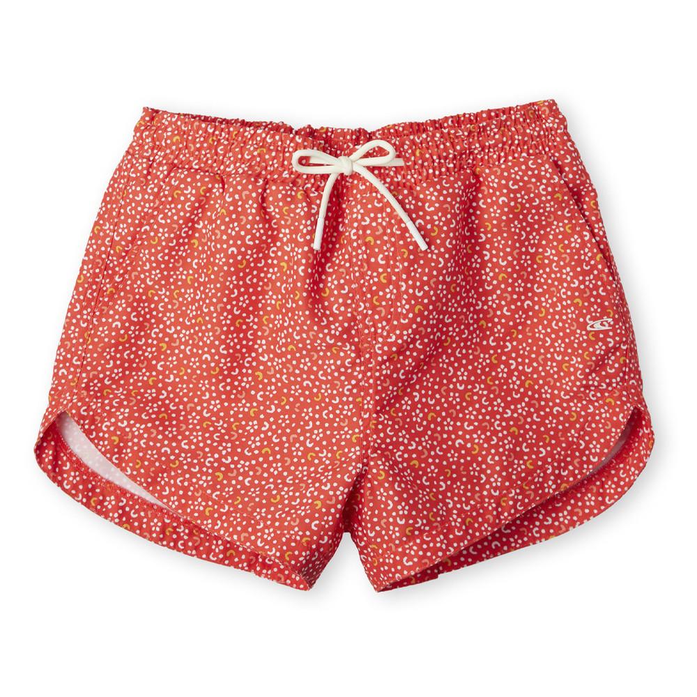 Short Rose/Blanc Fille O'Neill Aop Beach vue 2