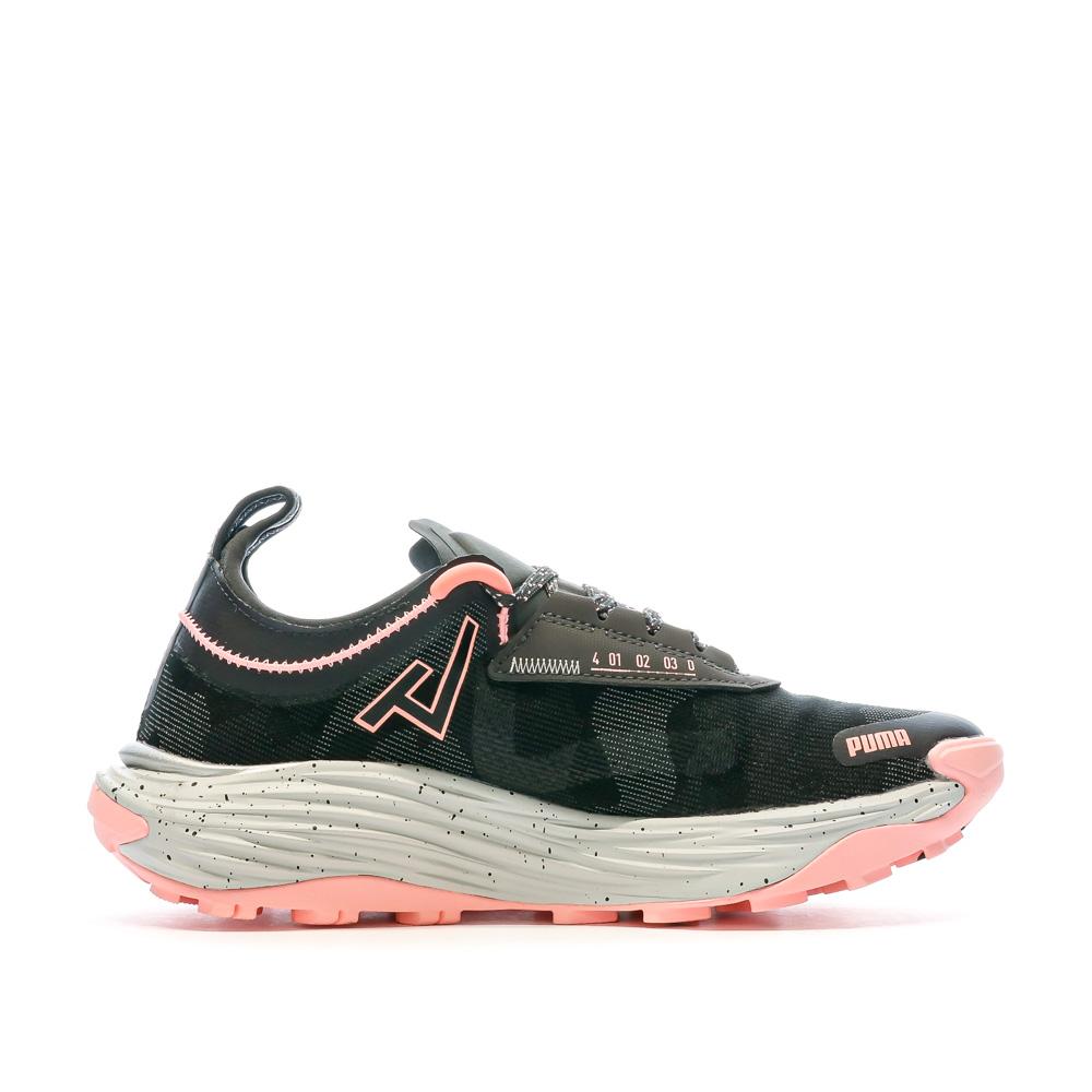 Chaussures trail Noir/Rose Femme PUMA Voyage Nitro 3 vue 2