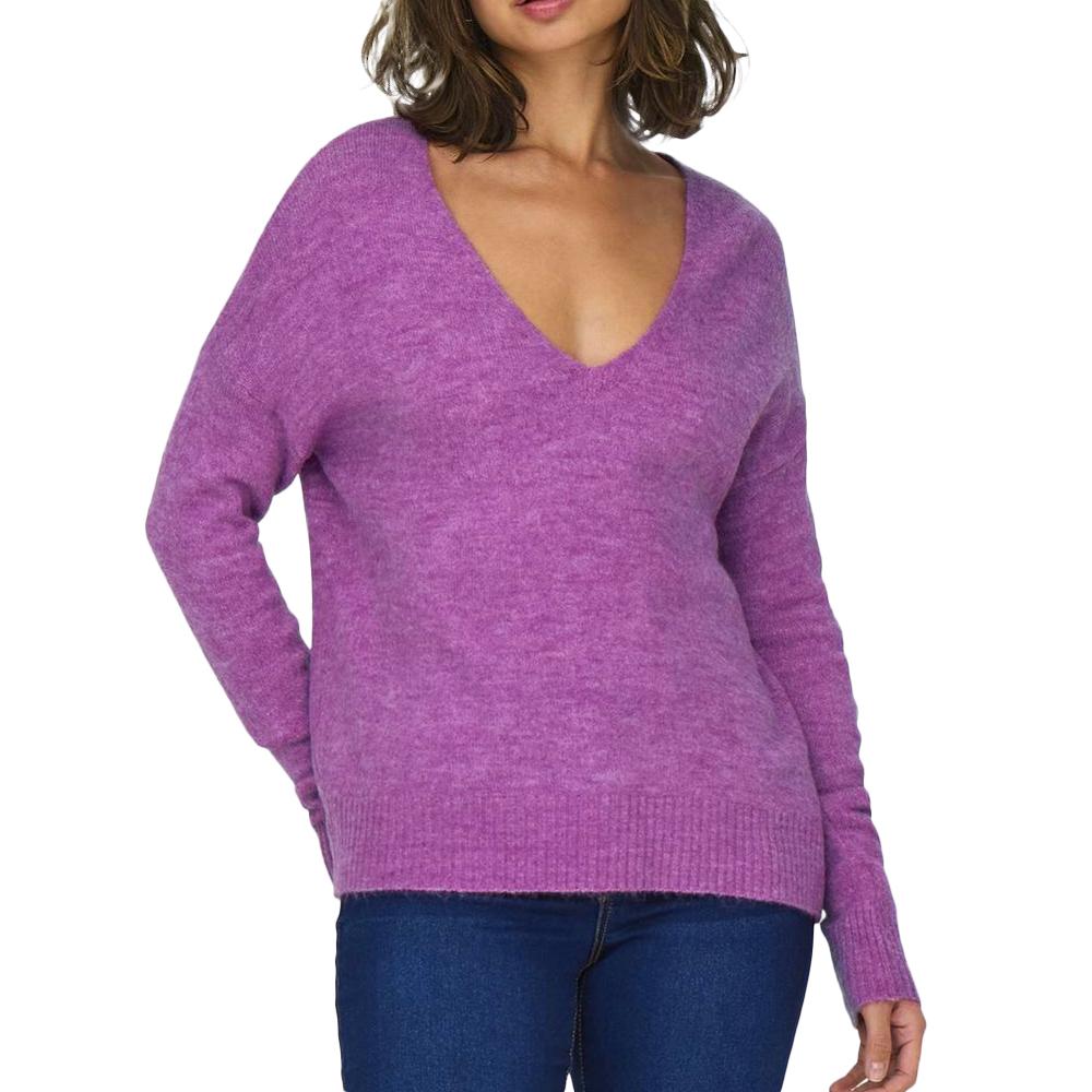 Pull Violet Femme JDY Elanora pas cher