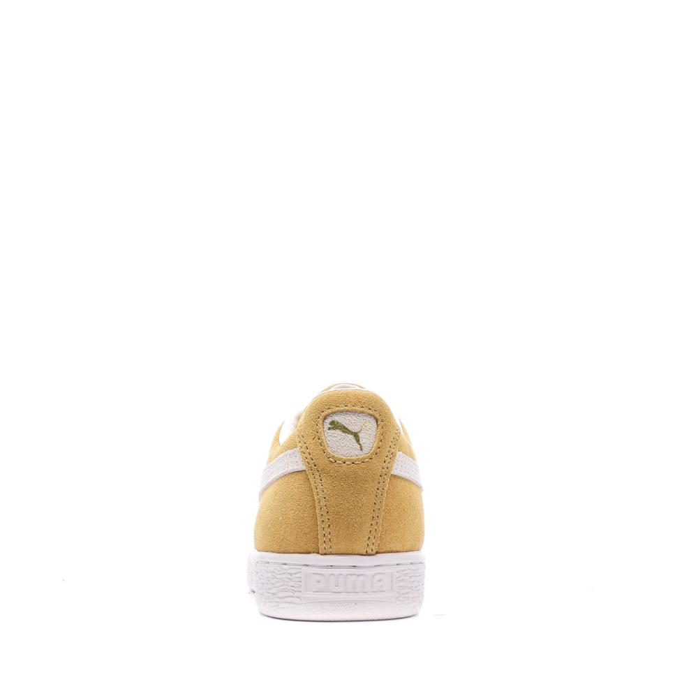 Baskets Jaune Mixte Puma Suede Classic XXL vue 3