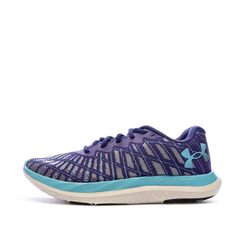 Chaussures de Running Marine/Bleu Homme Under Armour Charged Breeze 2 pas cher