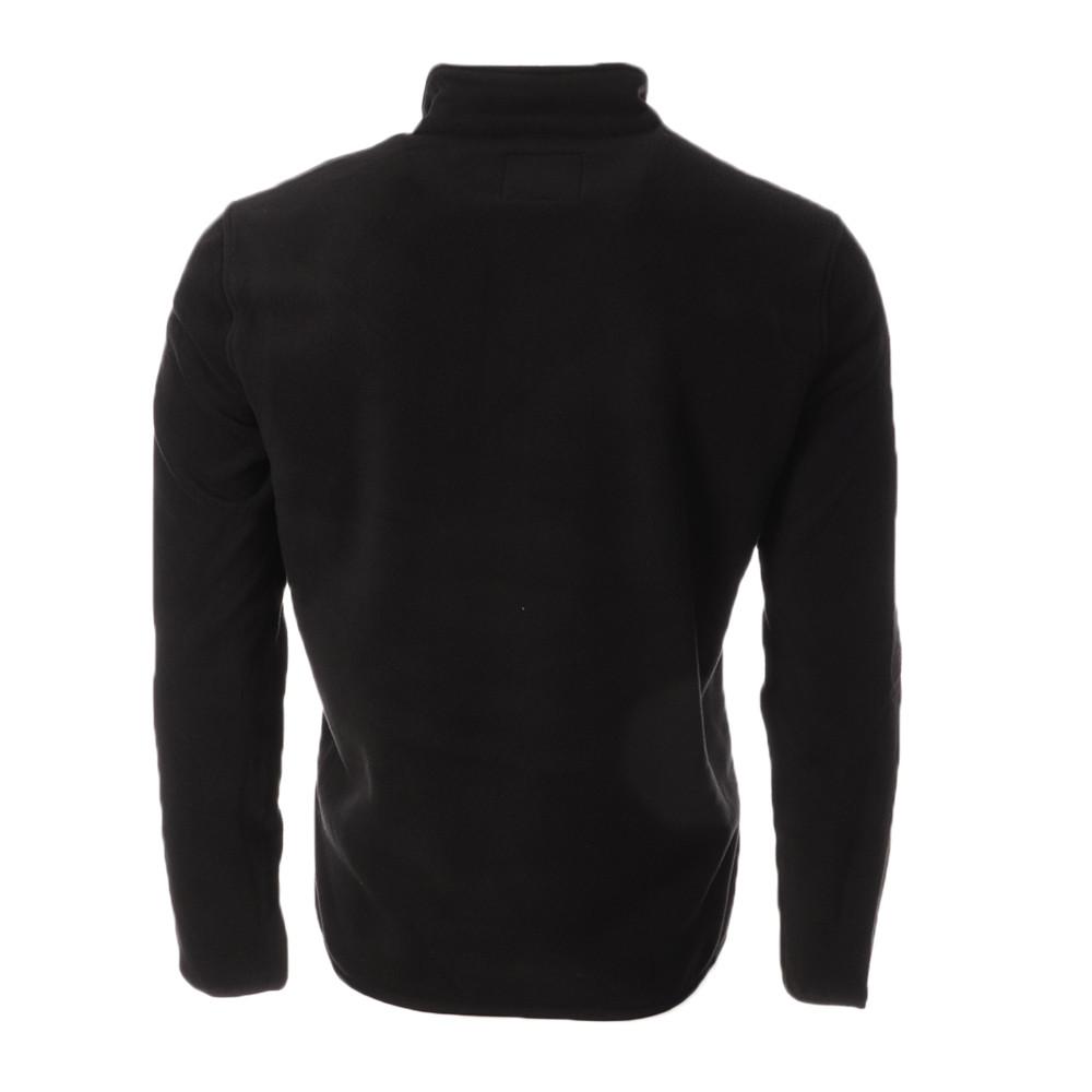 Polaire Noir Homme Jack & Jones Fleece Collar vue 2