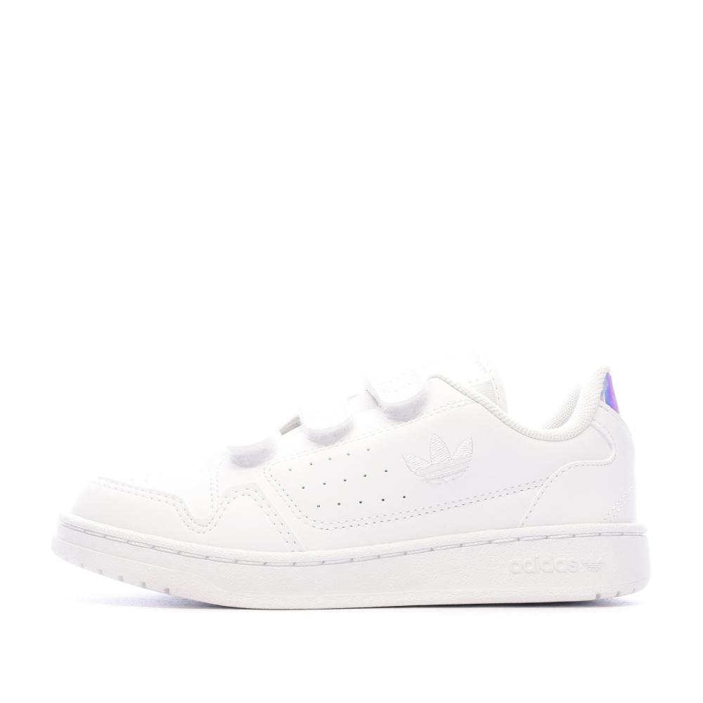 Adidas blanche fille best sale