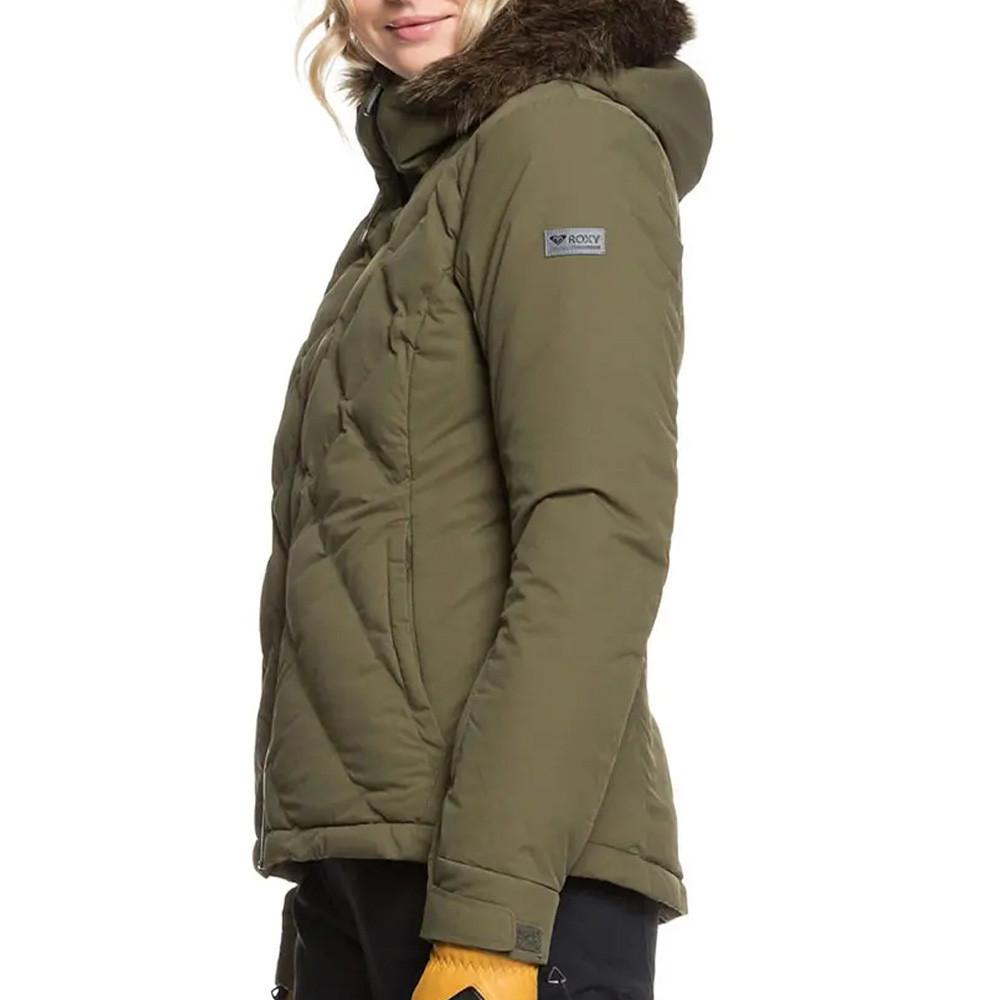 Veste ski kaki femme sale