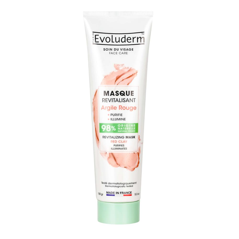 Masque Revitalisant Argile Rouge Evoluderm 150gr pas cher