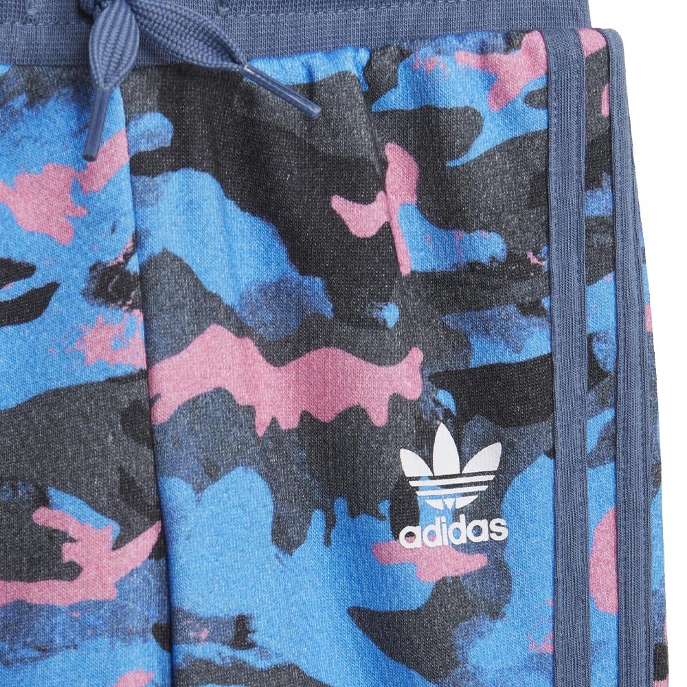 Survêtement Bleu Fille Adidas HK0319 vue 2