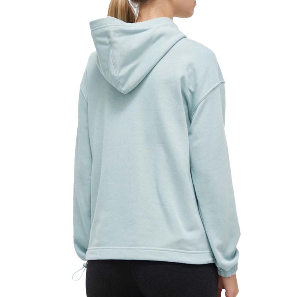 Sweat Vert Femme Calvin Klein Jeans Hoodie vue 2