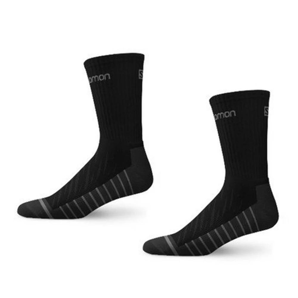 Chaussettes Noires Mixte Salomon Unisex Life pas cher