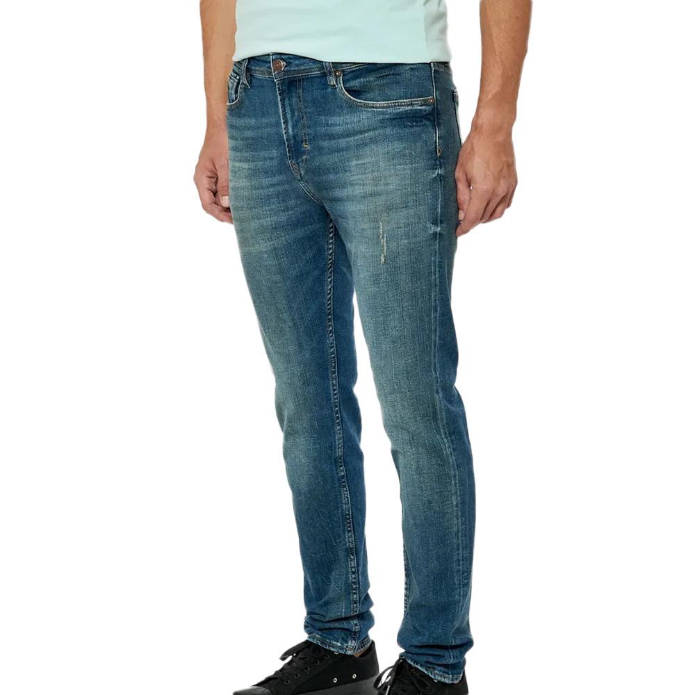 Jean Slim Bleu Homme Kaporal Repion pas cher