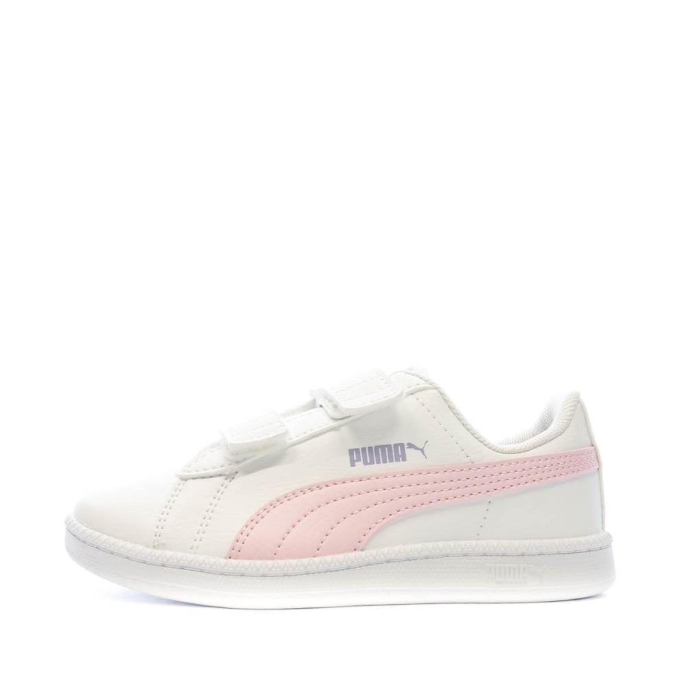 Baskets Blanche Fille Puma Up V pas cher