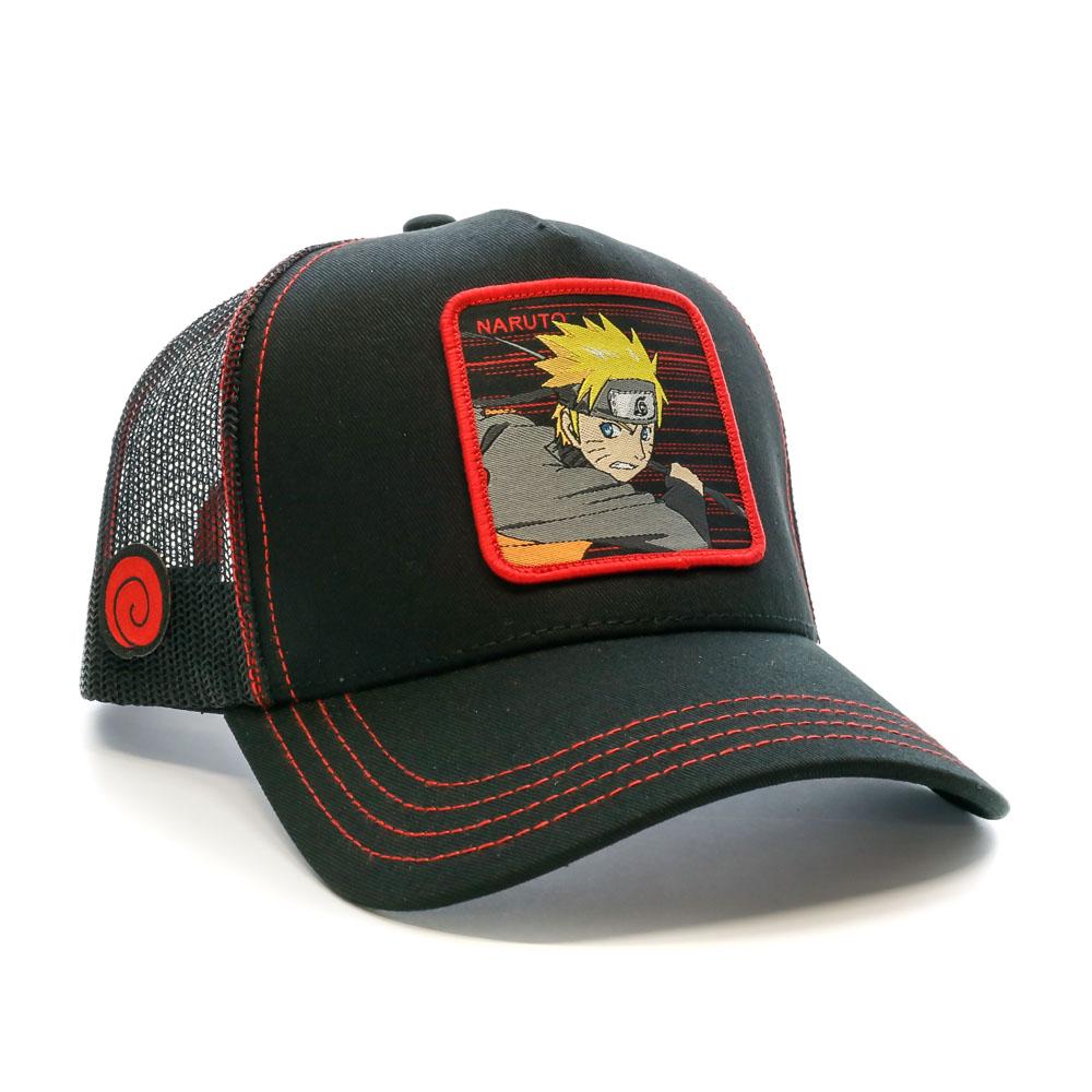 Casquette Noir/Rouge Homme Capslab Naruto vue 2