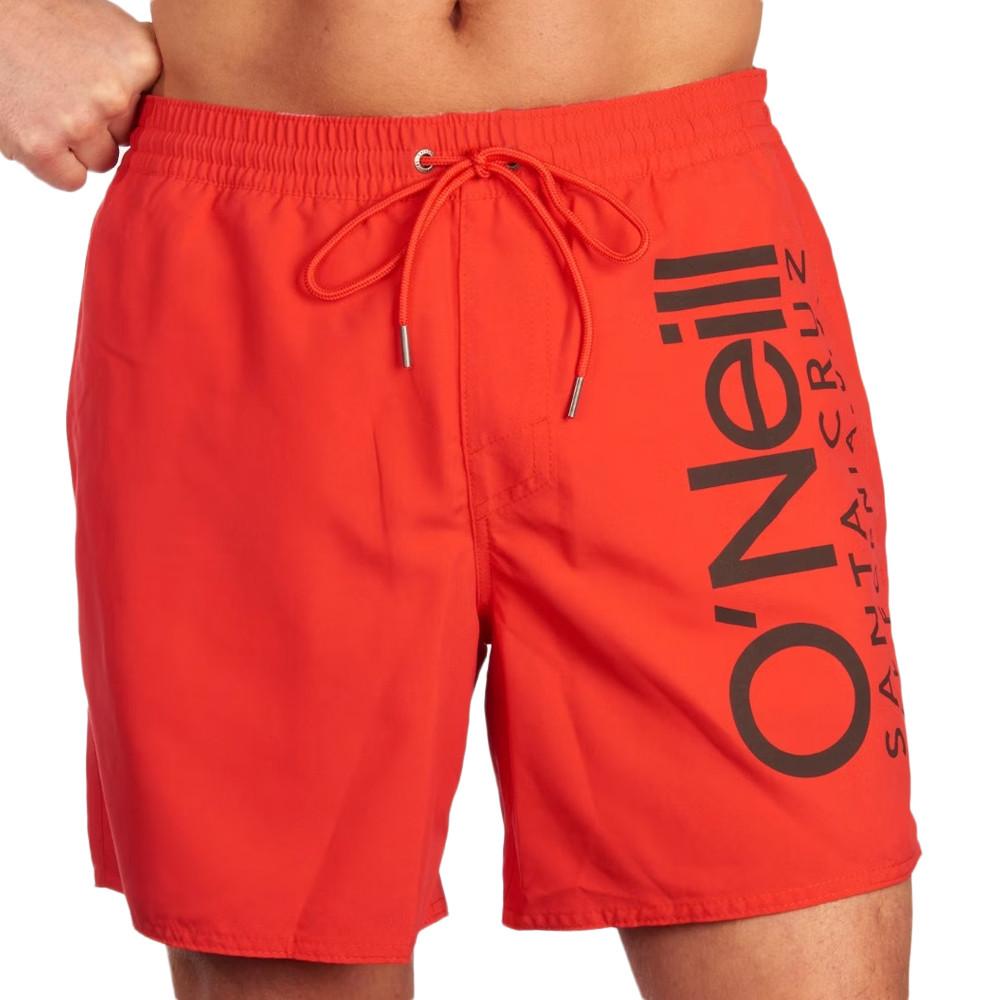 Short de bain Rouge Homme O'Neill Cali 16 pas cher