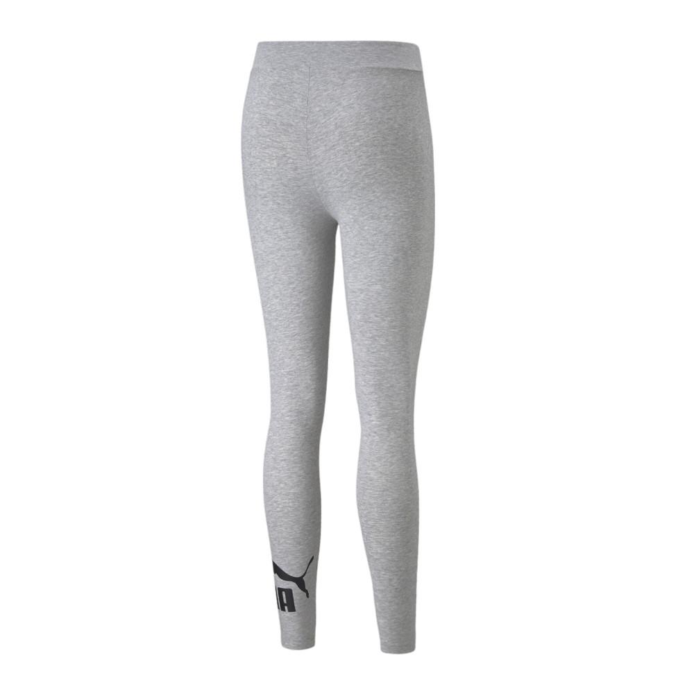 Legging Gris Clair Femme Puma Ess Logo vue 2