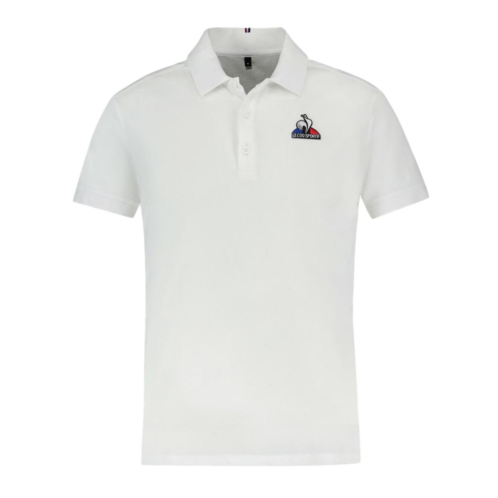 Polo Blanc Homme Le Coq Sportif 2111405 pas cher