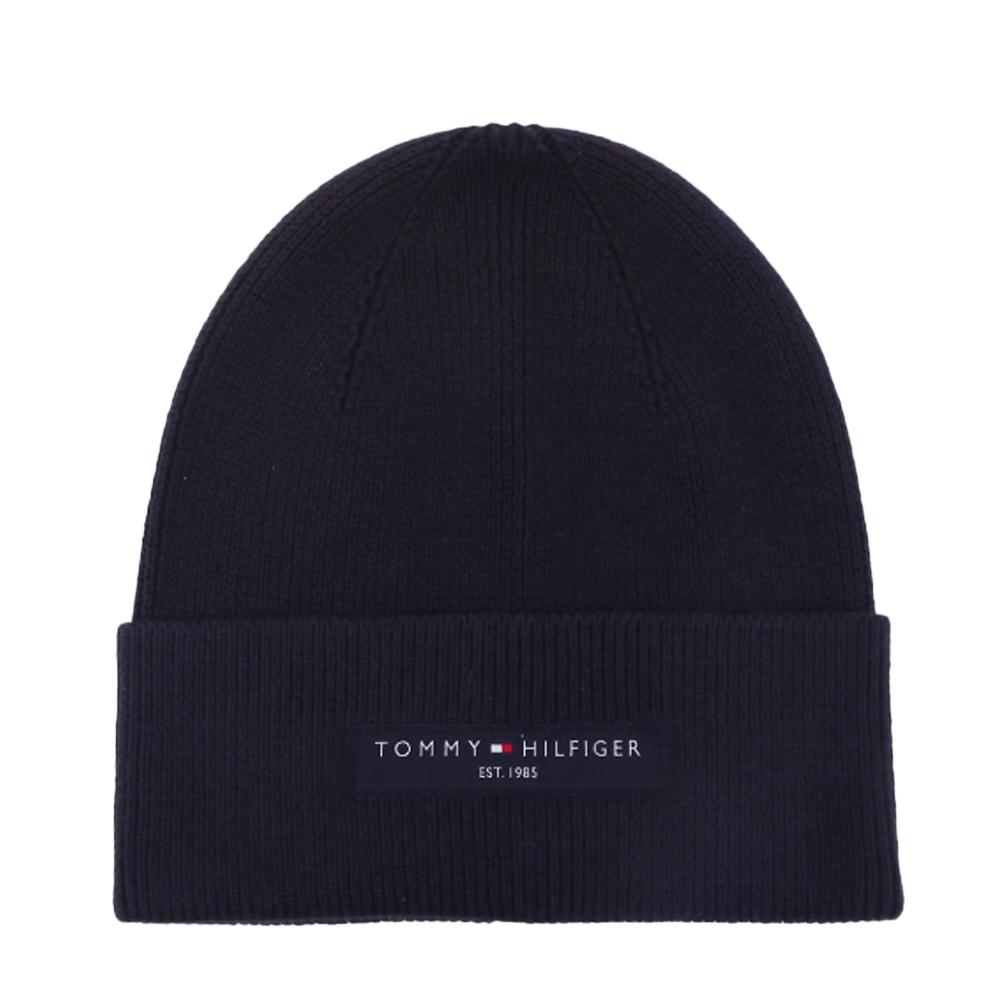 Bonnet Marine Homme Tommy Hilfiger Foundation pas cher