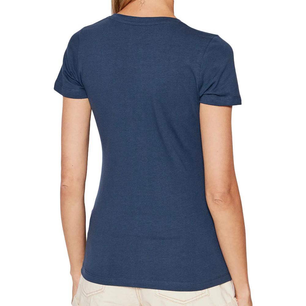 T-shirt Marine Femme Pepe Jeans New Virginia vue 2