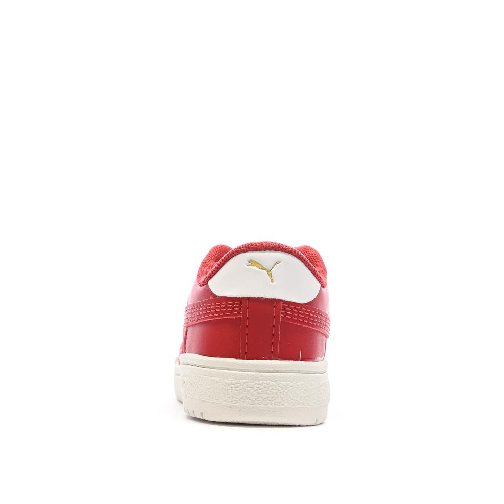 Baskets Blanches/Rouges Garçon Puma Pro Classic vue 3