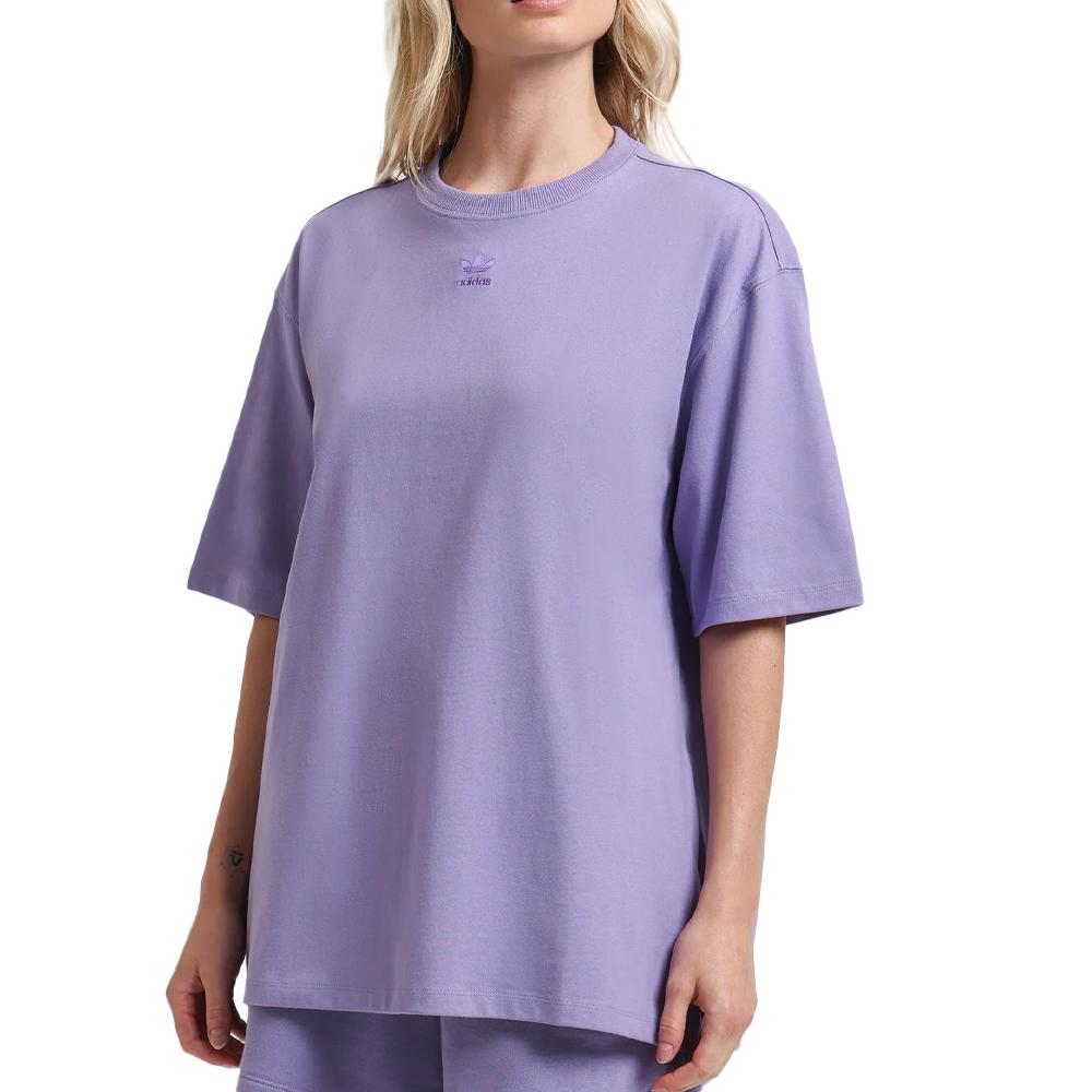 T-shirt Violet Femme Adidas IA6462 pas cher