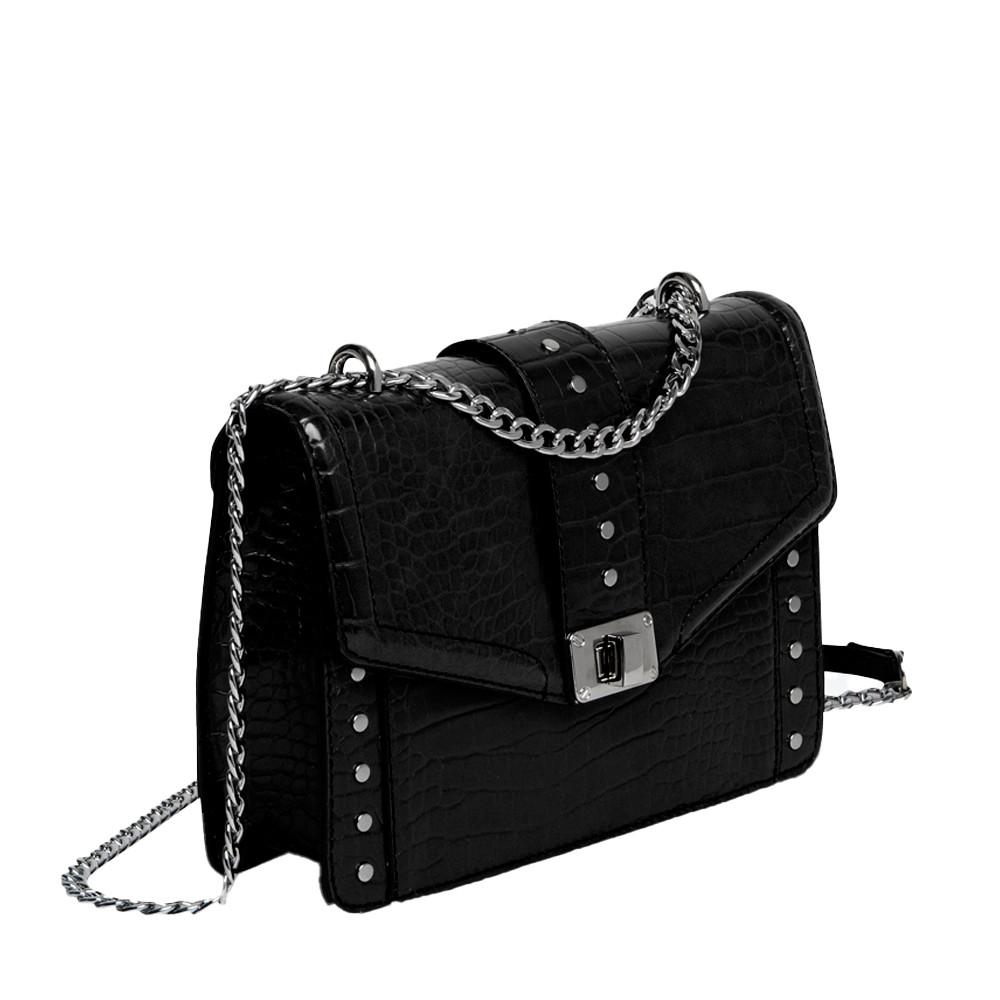 Sac Bandoulière Noir Femme Manoukian Pauline vue 3