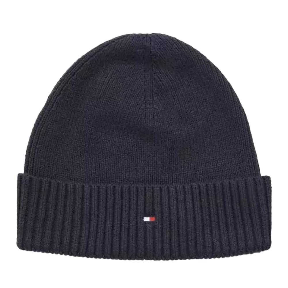 Bonnet Bleu Homme Tommy Hilfiger Pima pas cher