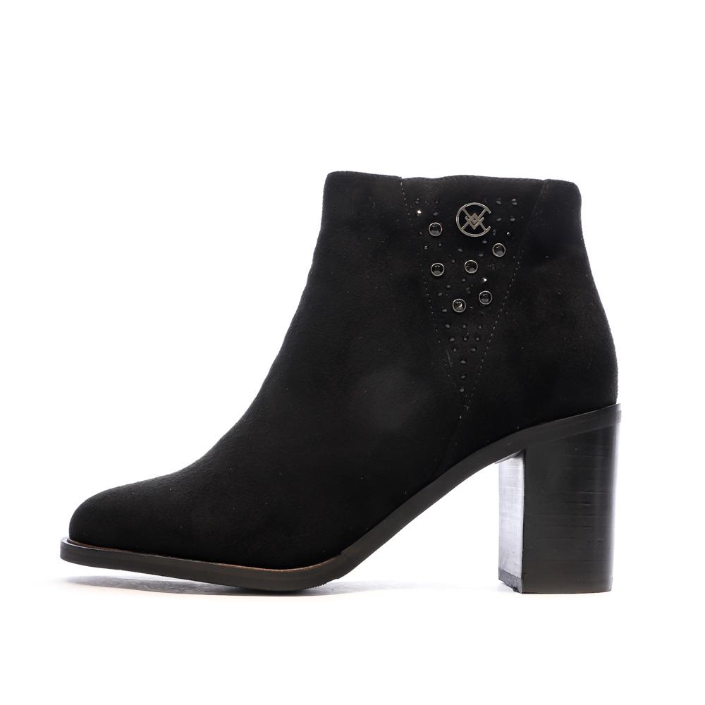 Bottines Noir Femme Chattawak VOLTA pas cher