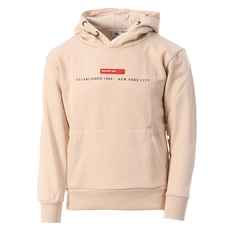 Sweat à capuche Beige Garçon Redskins RDS-231072 pas cher