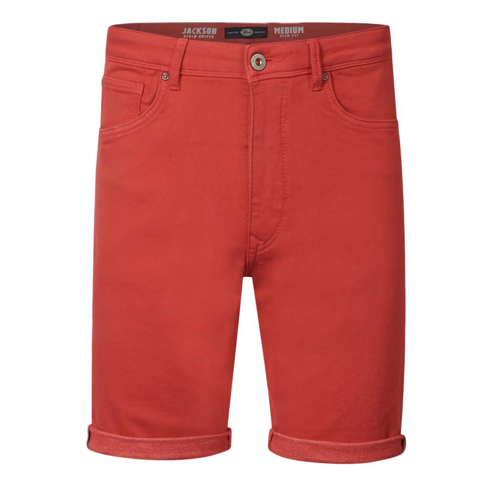 Short en Jean Rouge Homme Petrol Industries 1040 pas cher