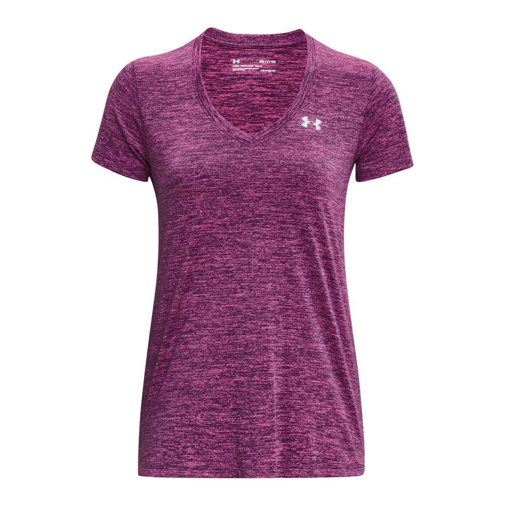 T-Shirt Violet femme Under Armour Twisted Tech pas cher