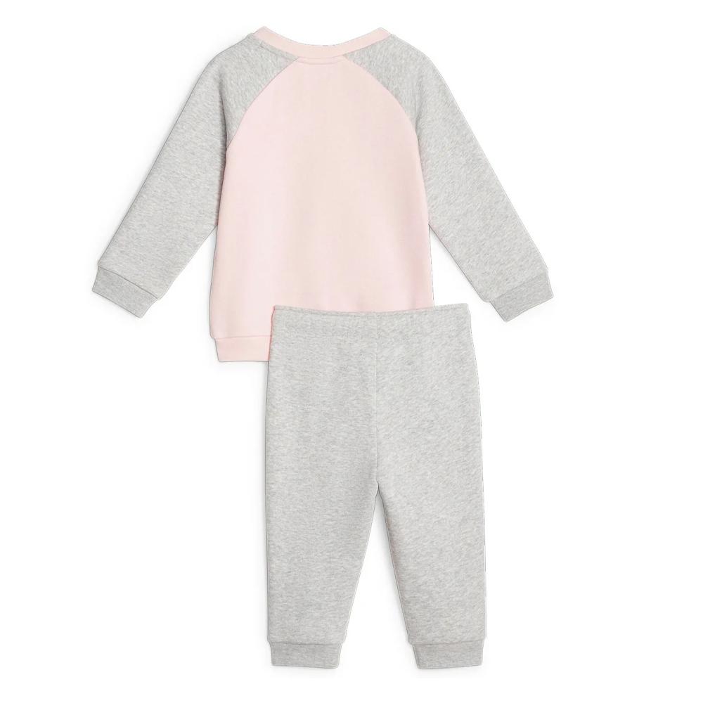 Survêtement Rose Fille Puma Raglan vue 2