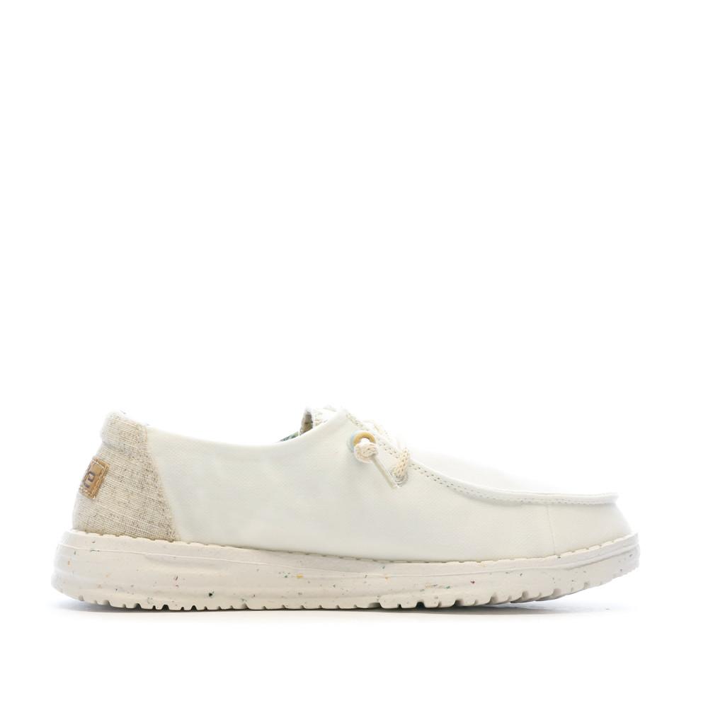 Chaussures Blanches Femme Hey Dude Wendy vue 2