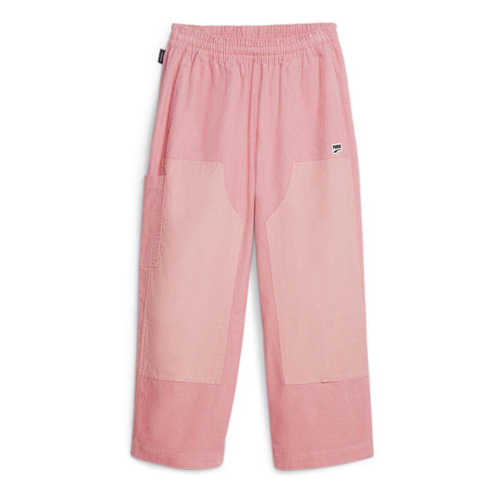 Pantalon velours côtelé Rose Femme Puma 621457 pas cher