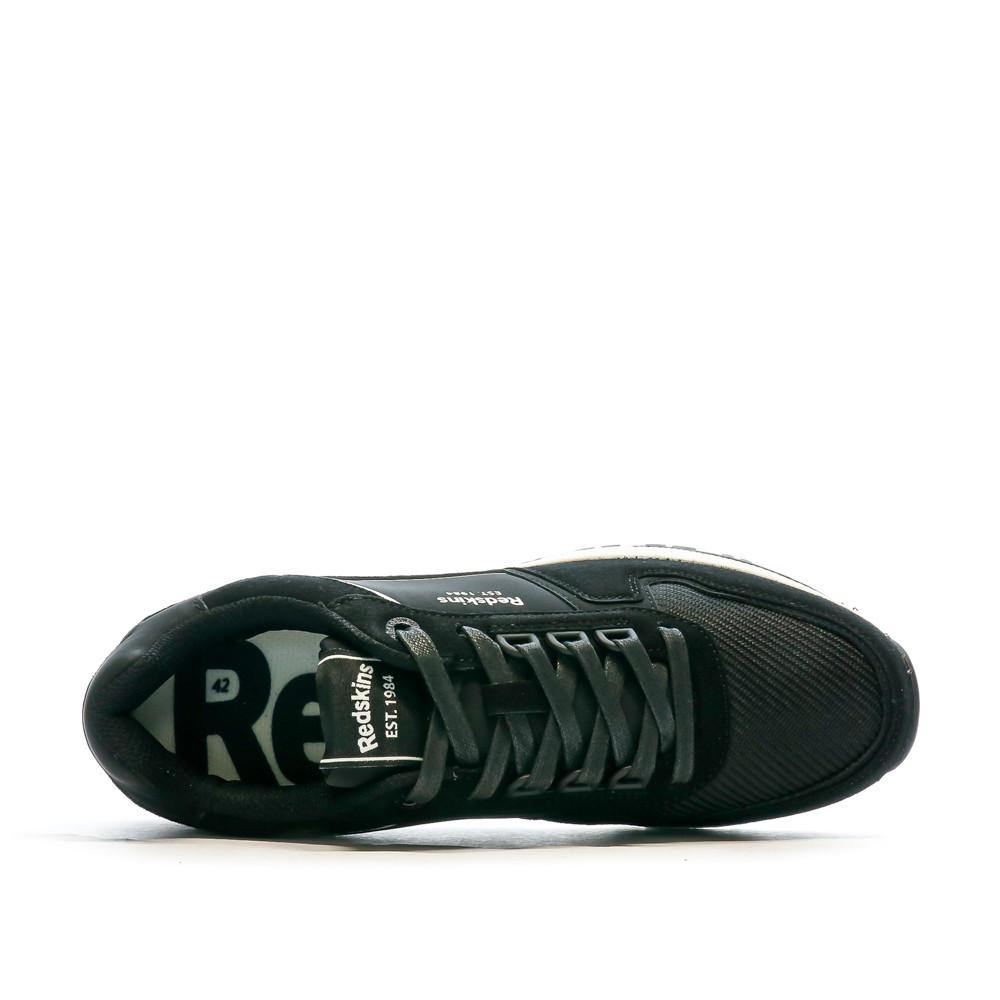 Baskets Noir Homme Redskins Brams vue 4