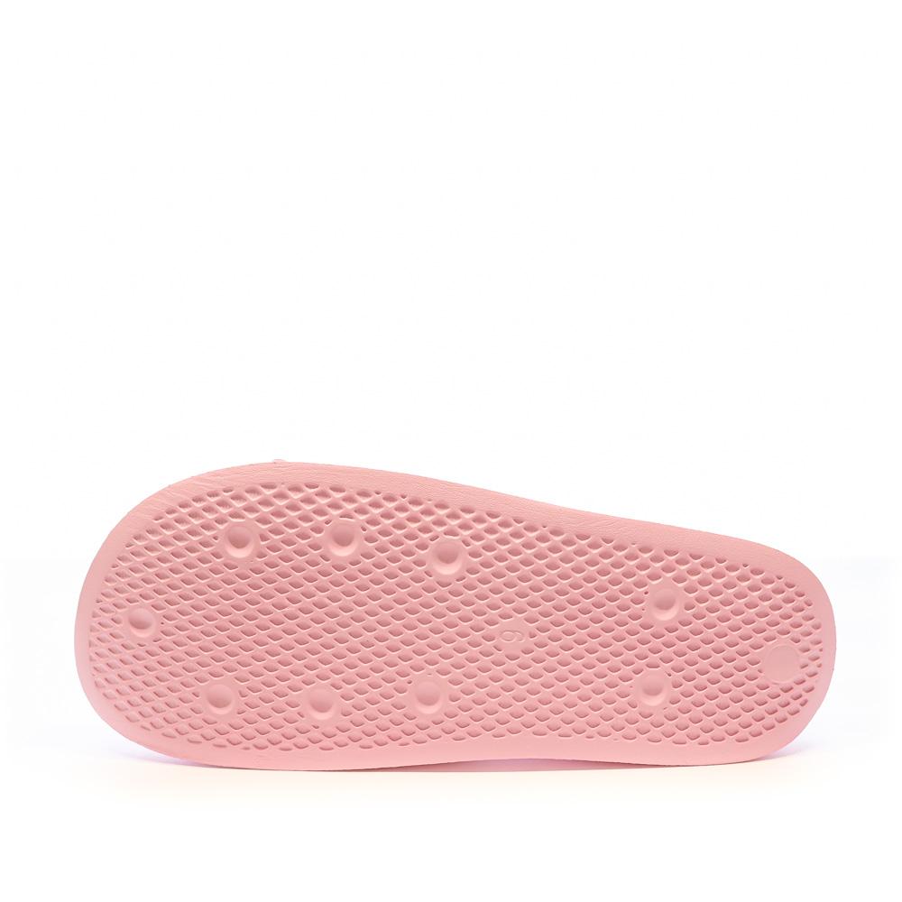 Claquettes Rose/Blanche Femme Adidas Adilette Lite vue 2