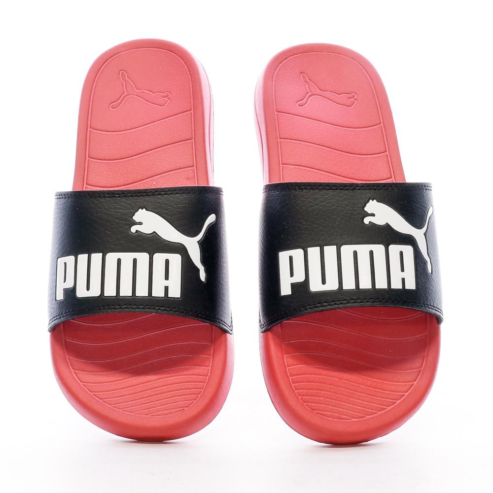 Claquettes Rouge/Noire Homme/Garçon Puma Wns Popcat 20 vue 3