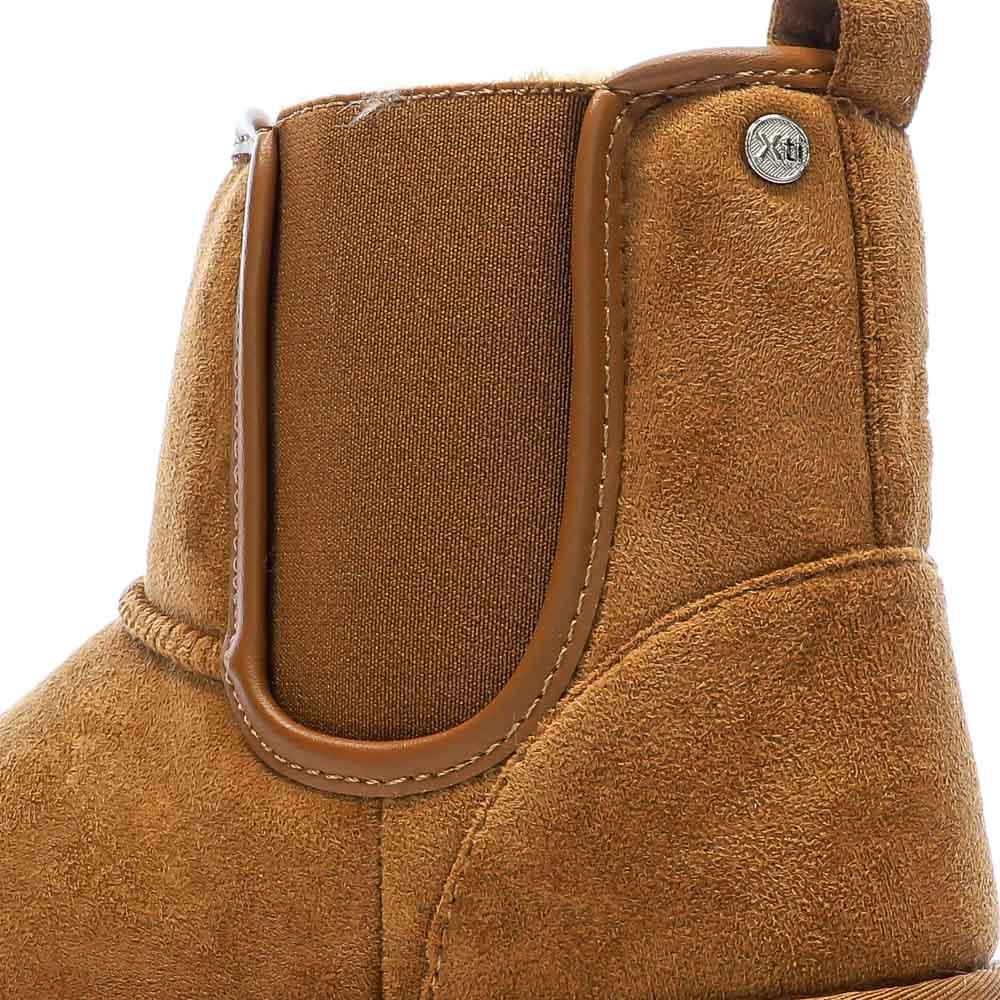 Boots Camel Femme Xti Ladies Ankle vue 7