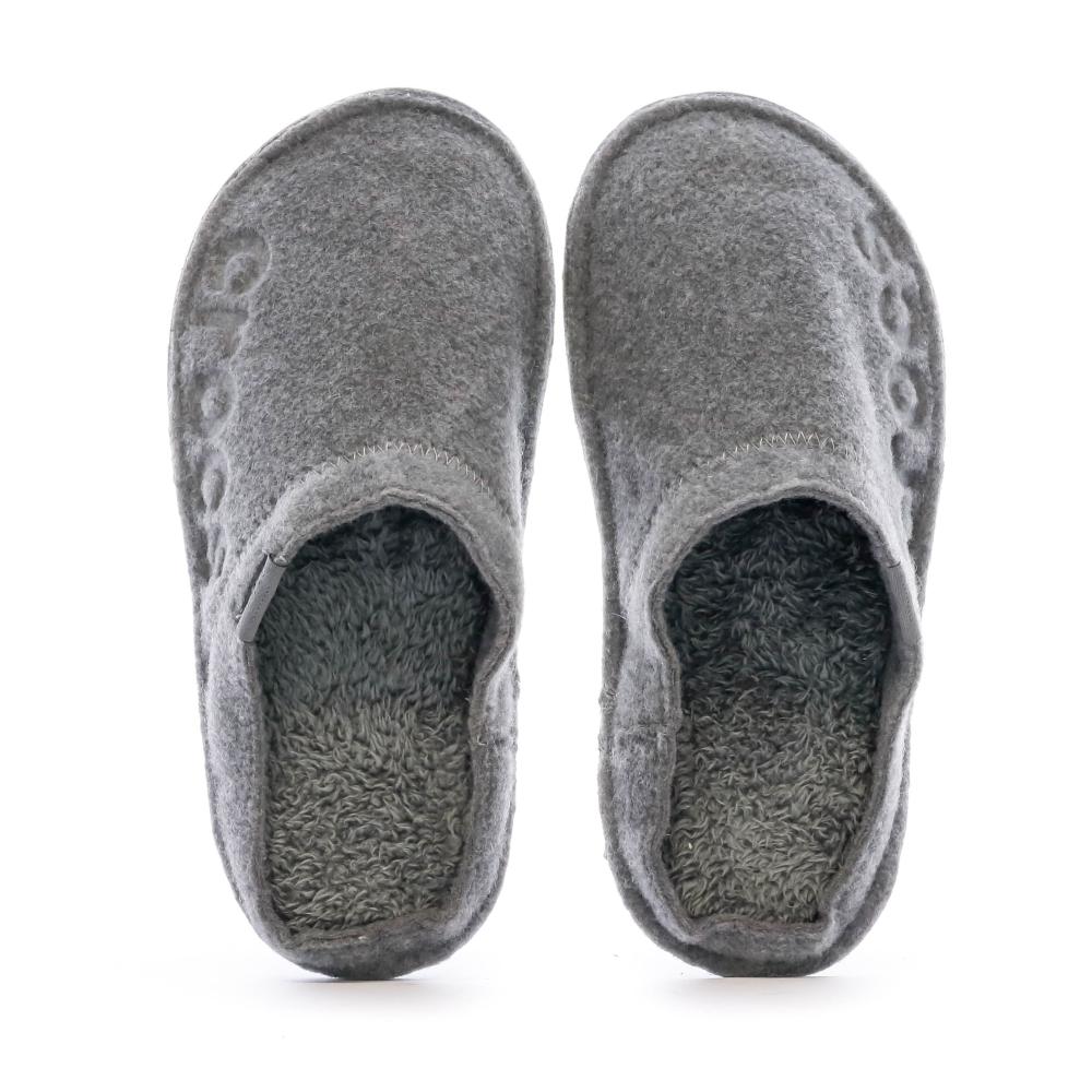 Chaussons Crocs Gris Mixte Baya Slipper vue 3