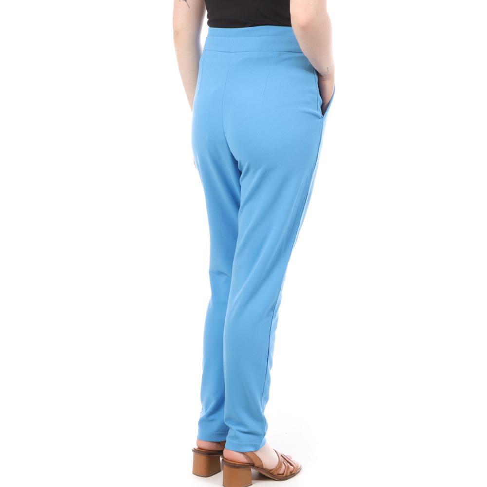 Pantalon Fluide Bleu Femme JDY Tanja vue 2