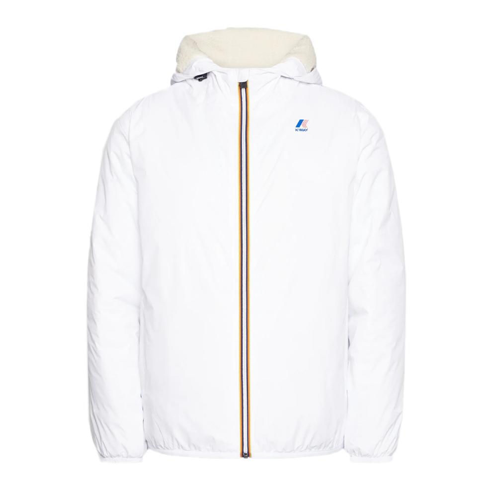 Veste Blanche Unisexe K-WAY Le Vrai 3.0 Claude Orsetto pas cher