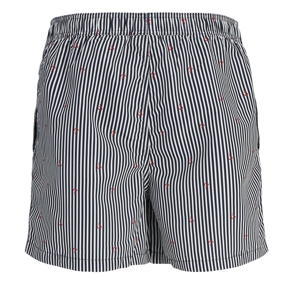 Short de bain Noir/Blanc Homme JACK & JONES Ancre vue 2