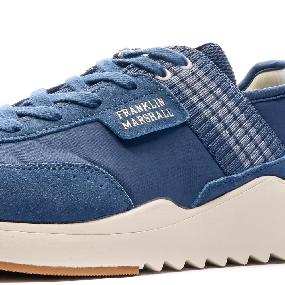 Baskets Bleues Homme Franklin & Marshall Alpha Jump vue 7