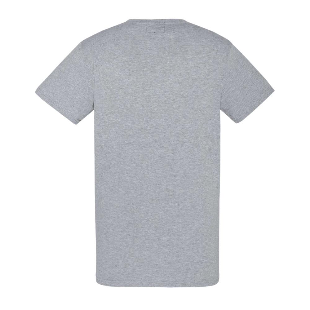 T-shirt Gris Homme Schott Crew vue 2