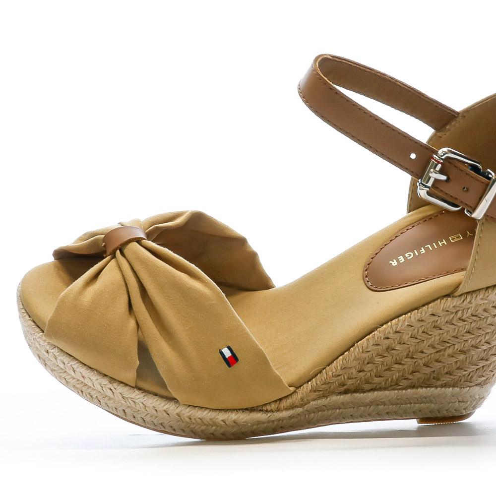 Sandales Compensées Camel Femme Tommy Hilfiger 10cm vue 7