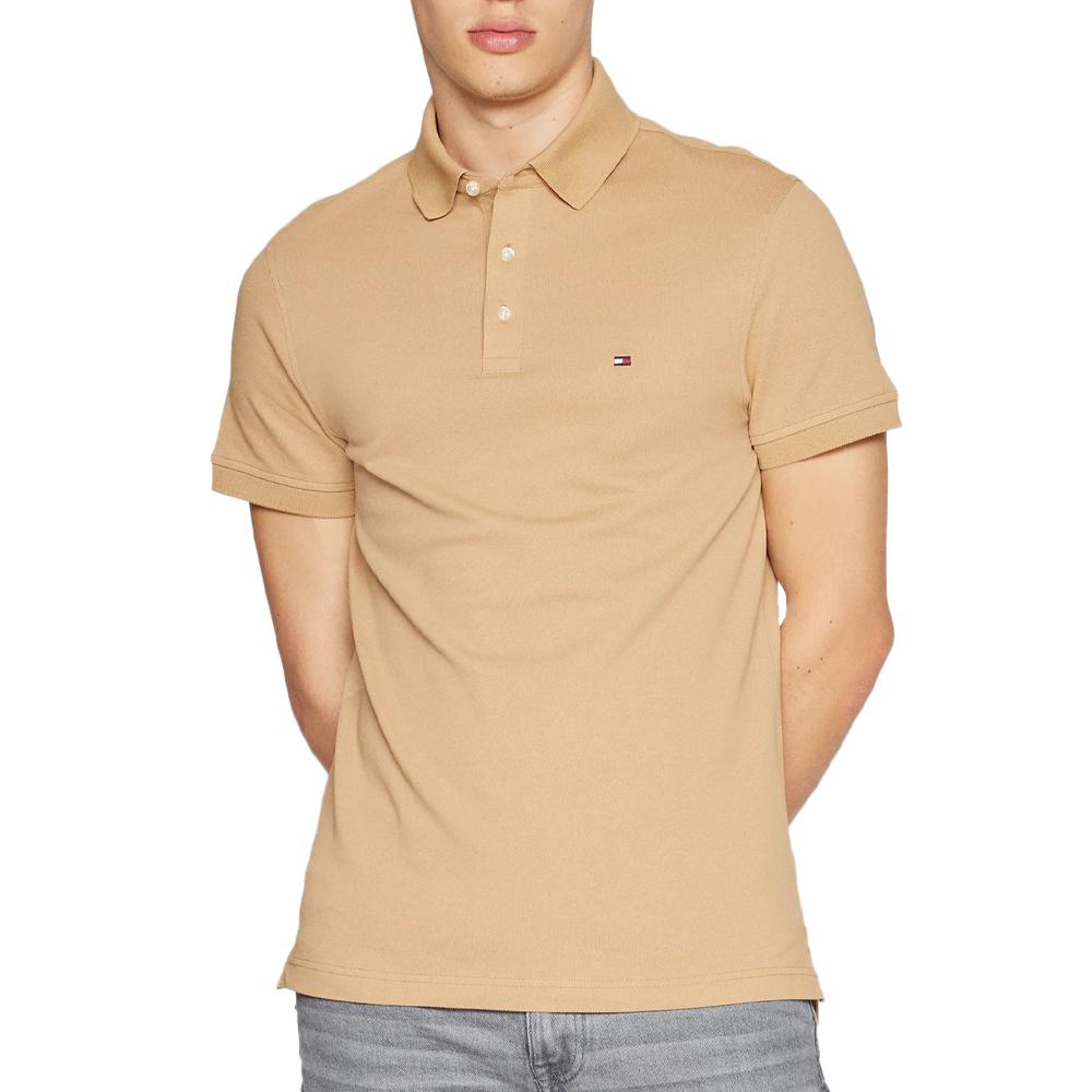 Polo Beige Homme Tommy Hilfiger 1985 pas cher