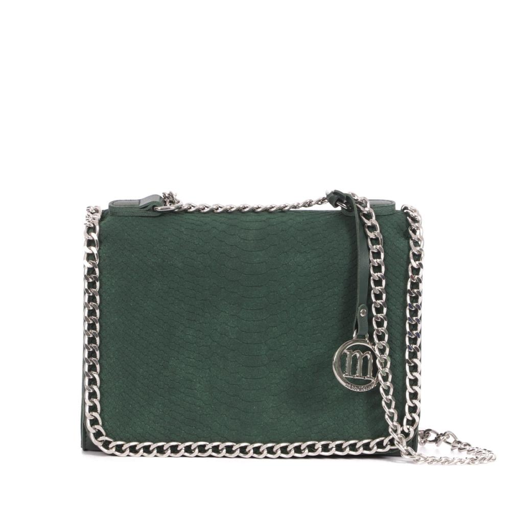 Sac bandoulière Vert Femme Manoukian Kurt pas cher