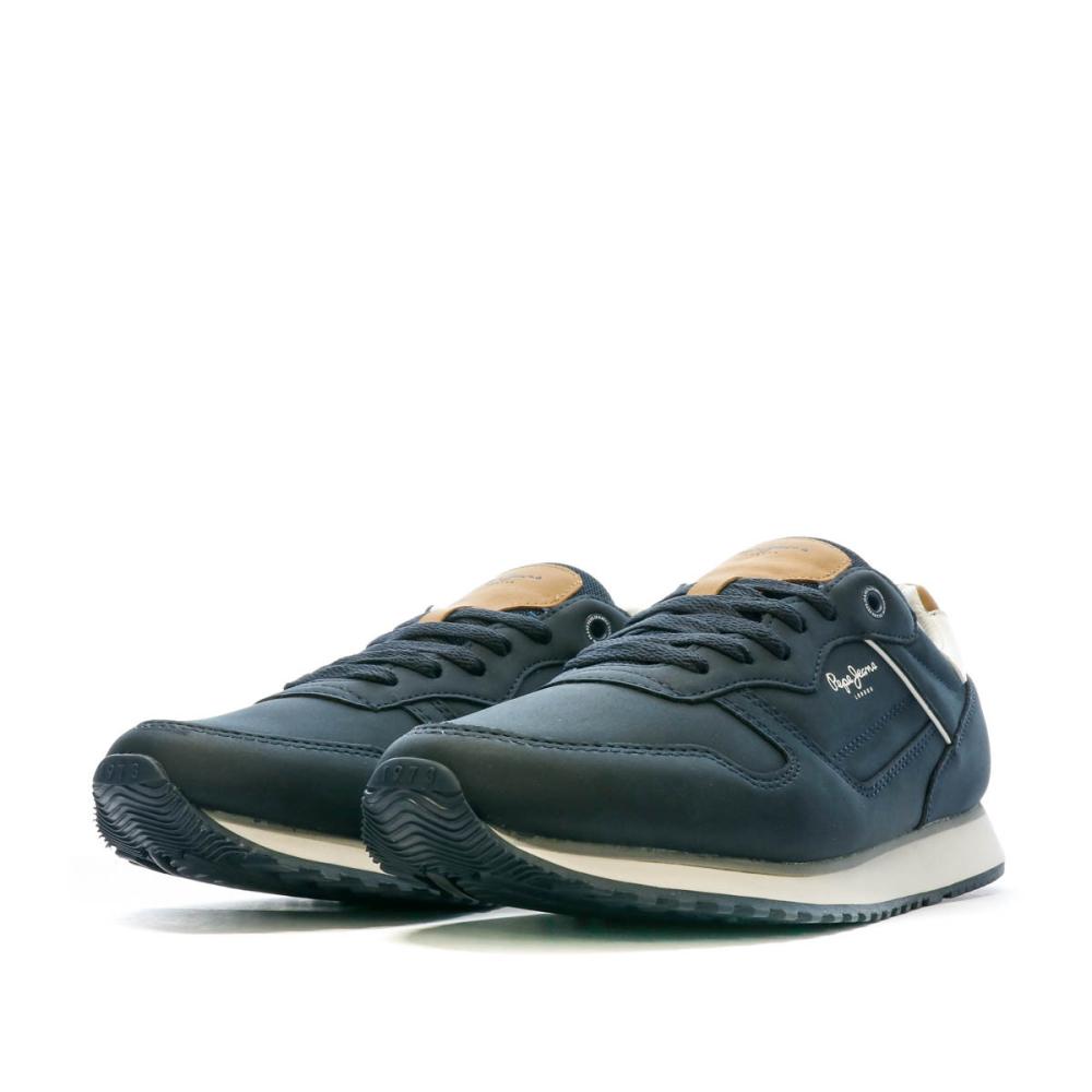 Baskets Marine Homme Pepe jeans London Street vue 6