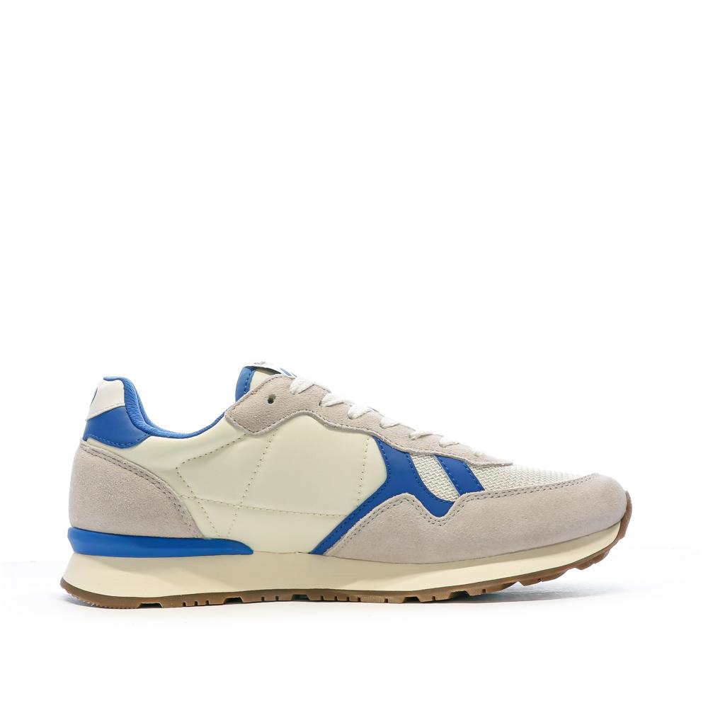 Baskets Beige/Bleu Homme Pepe Jeans Heritage vue 2